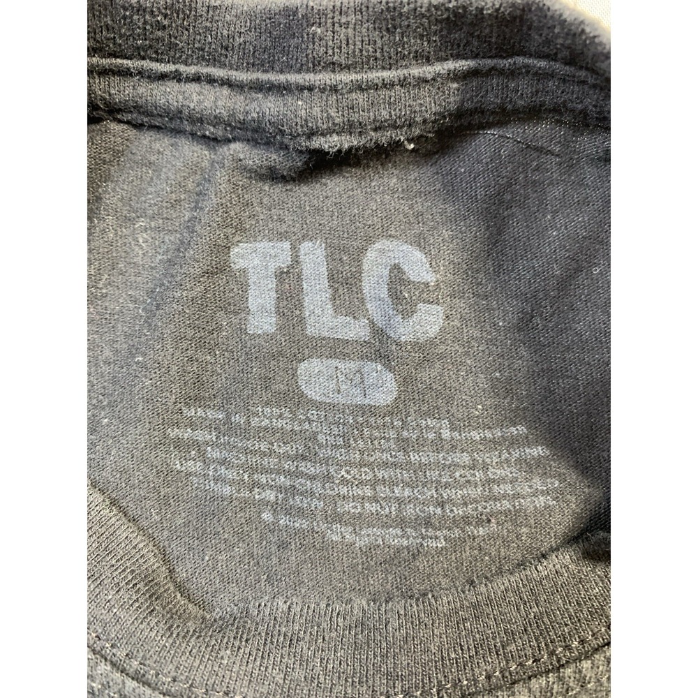 TLC No Scrubs 90' s HIP HOP R&B Black Unisex Graphic Tee SZ M - Picture 2 of 3